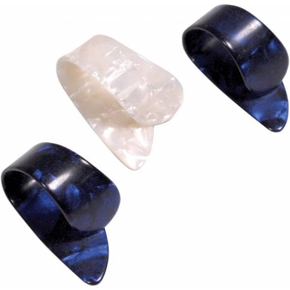 Celluloid Guitar Thumb Picks - Set of 3