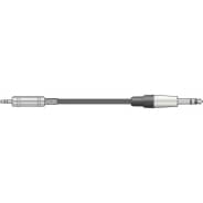 Chord 3.5mm to 1/4" (6.3mm) Balanced Audio Cable 1.5m