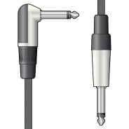 Chord 6.3mm Right Angled Essential Guitar Lead – 3M Premium Mono Jack Plug