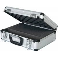 Chord Aluminium Microphone Flight Case with Pre-Diced Foam Insert