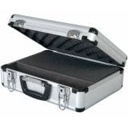 Chord Aluminium Microphone Flight Case with Pre-Diced Foam Insert