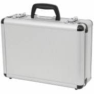 Chord Aluminium Microphone Flight Case with Pre-Diced Foam Insert