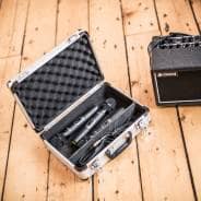 Chord Aluminium Microphone Flight Case with Pre-Diced Foam Insert