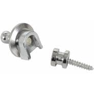 Chord Chrome Strap Locks for Guitar (Set of 2)