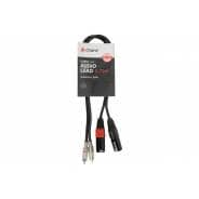 Chord Classic Audio Lead 2 x RCA Plugs - 2 x XLR Male - 0.75m