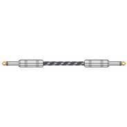 Chord Classic Retro Braided Guitar Lead – 6.3mm Mono Jack Plug (3m)