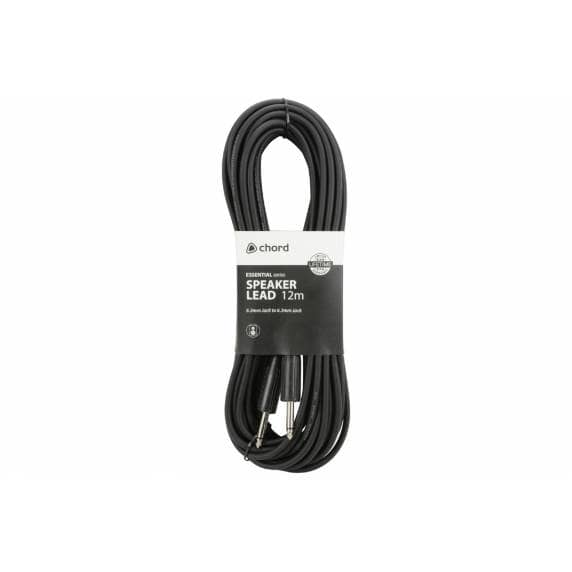 Chord Essential 6.3mm Speaker Lead - 6.3mm Mono Jack (12M)