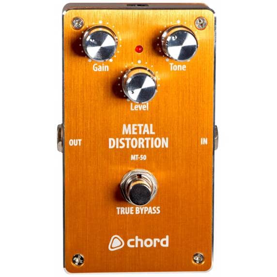 Chord MT-50 Metal Distortion Guitar Pedal