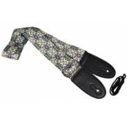Chord Multi-Colour Floral Printed Deluxe Guitar Strap