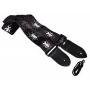Chord White Spider Design Guitar Strap