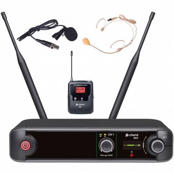 Chord XU1 Single Channel Headset/Lapel Wireless Microphone System