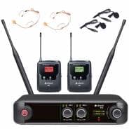 Chord XU2 Dual Channel Headset/Lapel Wireless Microphone System
