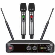 Chord XU2 Dual Handheld UHF Wireless Microphone System