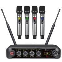 Chord XU4 Quad Channel Handheld Wireless Microphone System