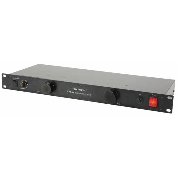 Citronic 8 Way IEC Power Conditioner with Pull-Out LED Lamps