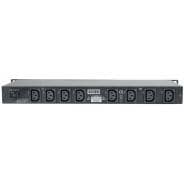 Citronic 8 Way IEC Power Conditioner with Pull-Out LED Lamps