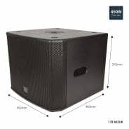 Citronic C-SUB-12a Active Sub Cabinet 350W