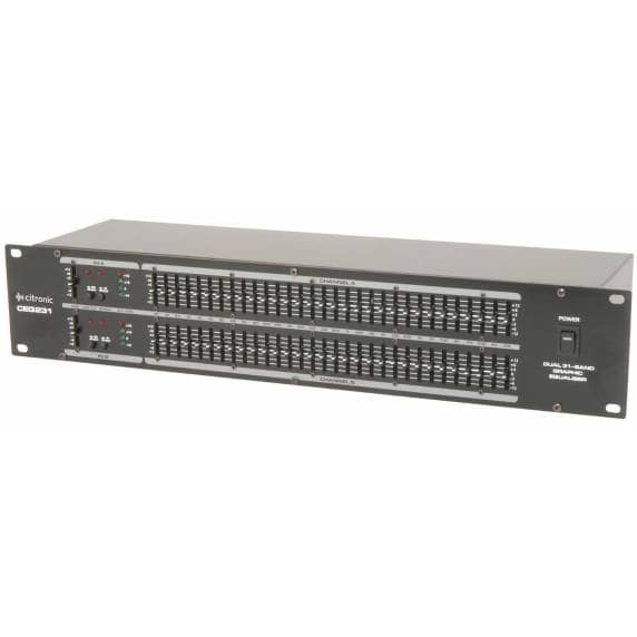 Citronic CEQ231 Dual 31-band Graphic EQ
