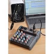 Citronic CMA-6 6-Channel Compact Mixer with Bluetooth, DSP & USB Record