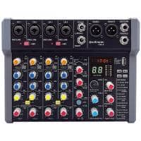 Citronic CMA-8 8-Channel Compact Mixer with Bluetooth, DSP & USB Record