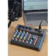 Citronic CMA-8 8-Channel Compact Mixer with Bluetooth, DSP & USB Record