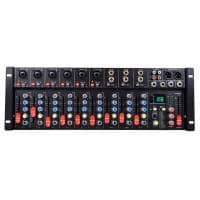 Citronic CSR-63 9-Channel Rack-Mount Mixer with Bluetooth & DSP Effects