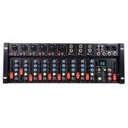 Citronic CSR-63 9-Channel Rack-Mount Mixer with Bluetooth & DSP Effects