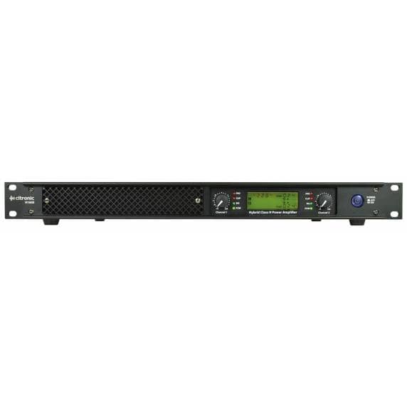 Citronic H1600 2x650W Class-H Power Amplifier, 2 Ohms Stable