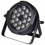 Citronic HIPAR-180 - 180W Weatherproof RGBWA Slim PAR Can with UV
