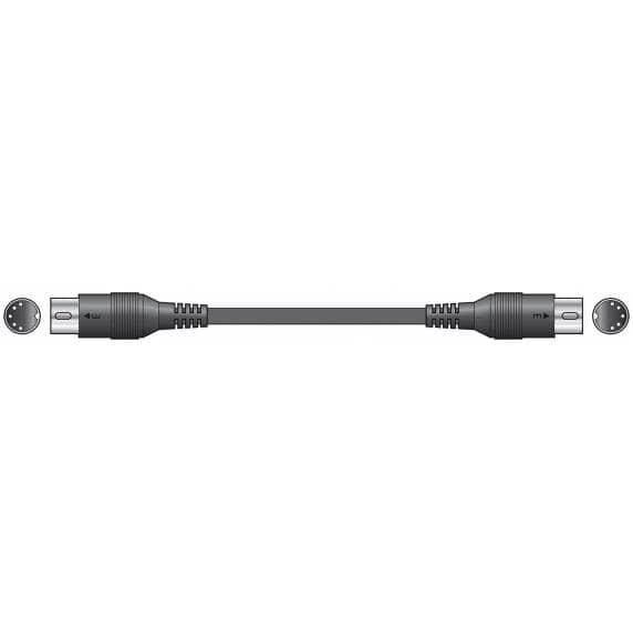 Citronic MIDI Lead 5-Pin Din Plug - 0.75m