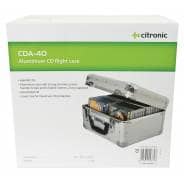 Citronic Portable CD Flight Case for up to 40 CDs