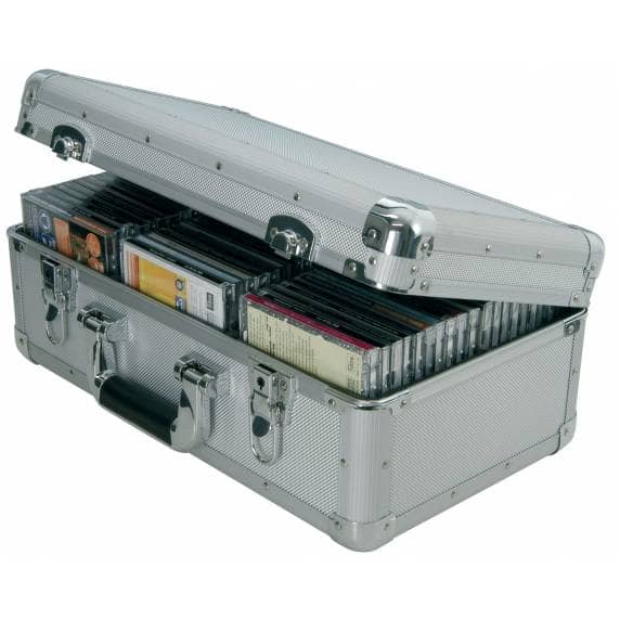 Citronic Portable CD Flight Case for up to 60 CDs