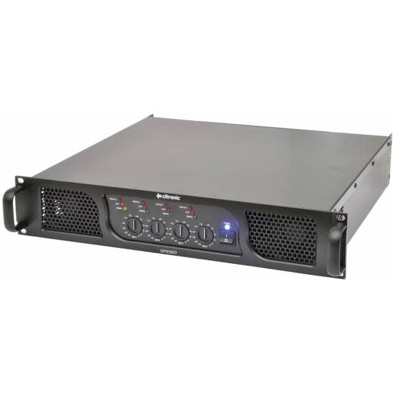 Citronic QP2320 4 x 580W Quad Power Amplifier 