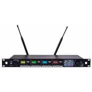Citronic TU4-N Quad PLL Tuneable UHF Wireless Microphone System - 4 x Lavalier/Headset Mics
