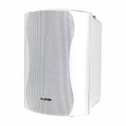 Clever Acoustics ACT 35 Stereo Active Wall Speakers, White (Pair)