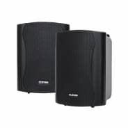 Clever Acoustics BGS 25T 100V Black Wall Speakers (Pair)