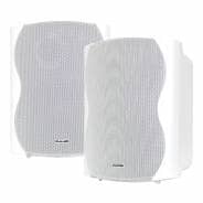 Clever Acoustics BGS 85T White 100V Wall Speakers (Pair)