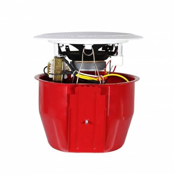 Clever Acoustics CS 56F 100V Ceiling Speaker with Firedome, 5" 6W