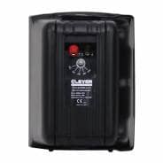 Clever Acoustics WPS 35T Black 100V Weatherproof Wall Speakers (PAIR)