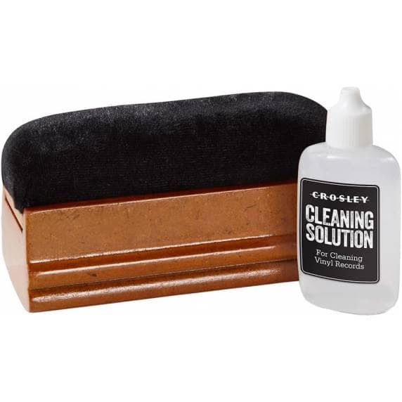 Crosley AC20 Record/Vinyl/LP Cleaning Kit with Cleaning Solution & Brush