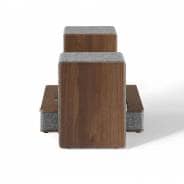 Crosley Aria Shelf System Bluetooth Turntable with Speakers