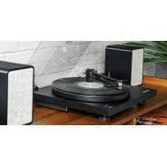 Crosley C6 Turntable Record Player with Bluetooth – Black
