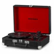 Crosley Cruiser Deluxe Portable Bluetooth Turntable - Black