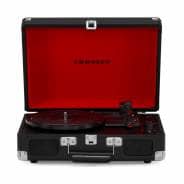 Crosley Cruiser Deluxe Portable Bluetooth Turntable - Black