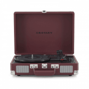Crosley Cruiser Deluxe Portable Bluetooth Turntable - Burgundy