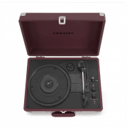 Crosley Cruiser Deluxe Portable Bluetooth Turntable - Burgundy