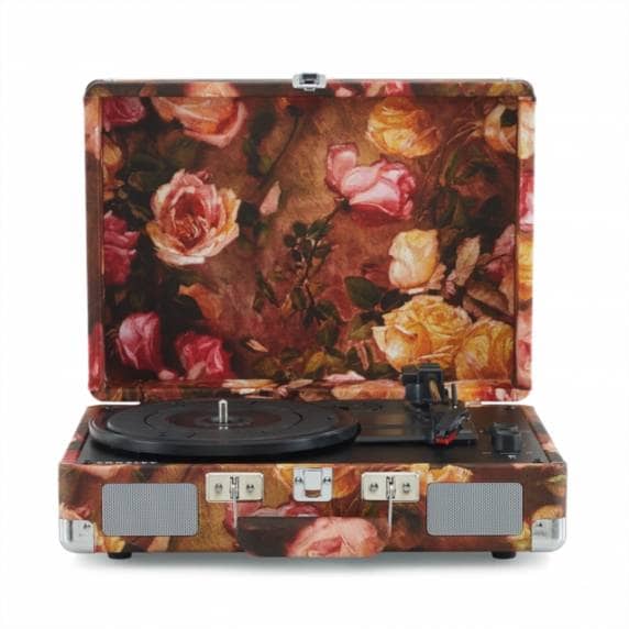 Crosley Cruiser Deluxe Portable Bluetooth Turntable - Floral