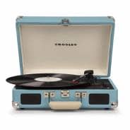 Crosley Cruiser Deluxe Portable Bluetooth Turntable - Turquoise