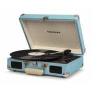 Crosley Cruiser Deluxe Portable Bluetooth Turntable - Turquoise