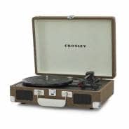 Crosley Cruiser Deluxe Portable Bluetooth Turntable - Tweed